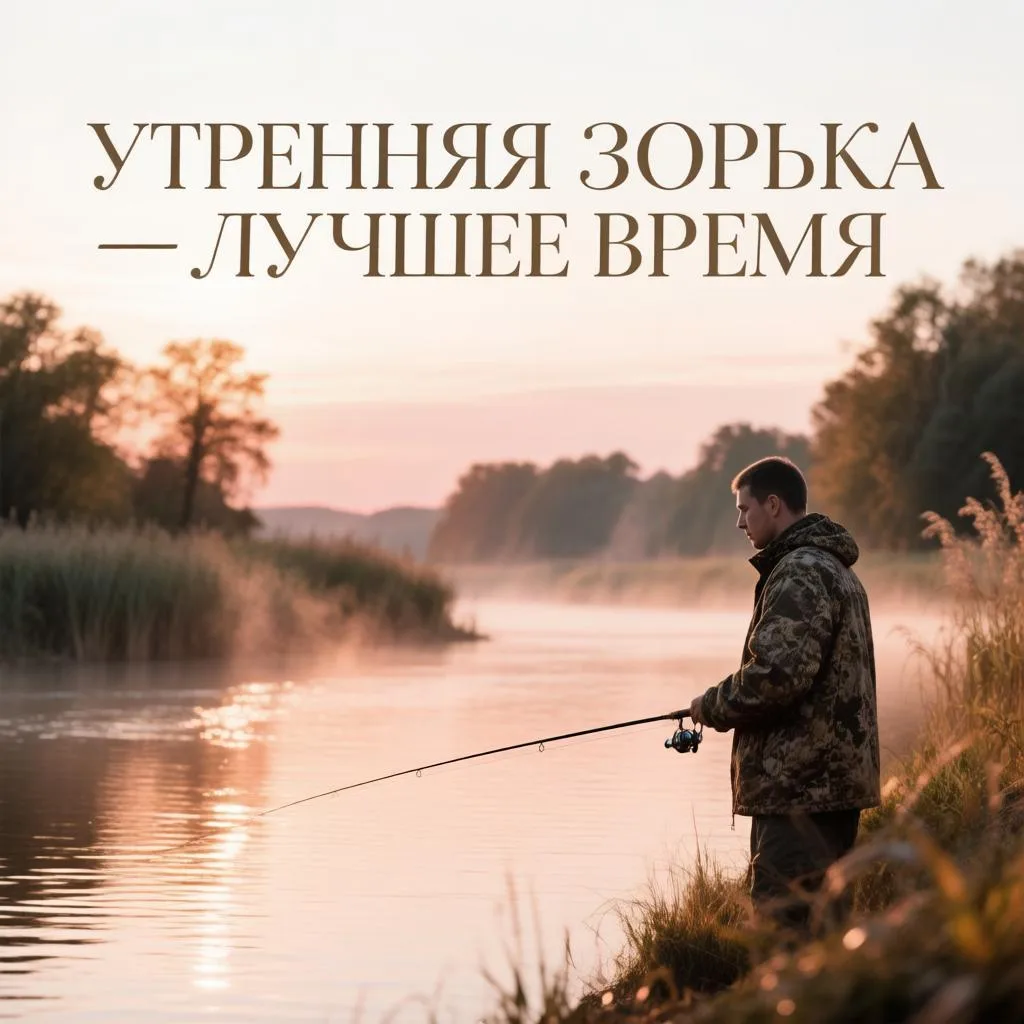 🎣 Утренняя зорька: почему это лучшее время для рыбалки