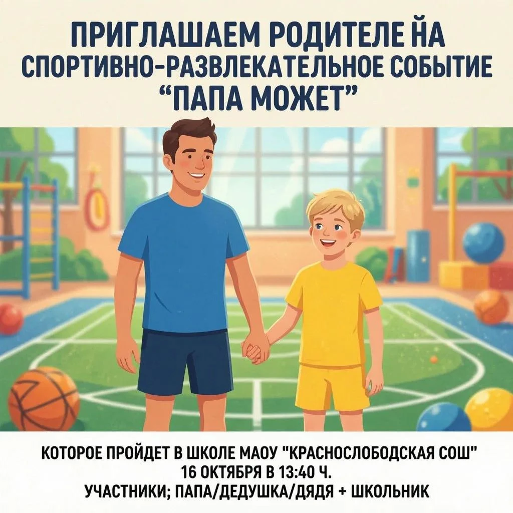 👨 Папа может! А что могут наши папы? Проверим? 💪