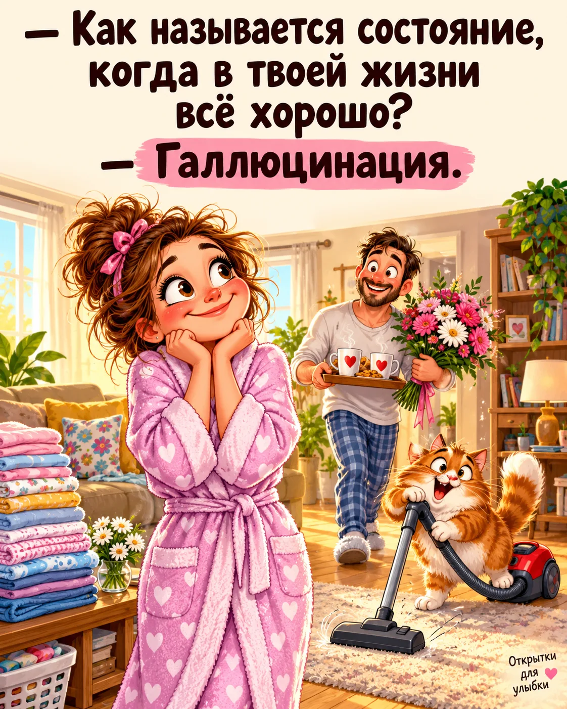 🤭 Если всё хорошо, не ищи подвох: садись поудобнее и наслаждайся, пока никто ничего не...