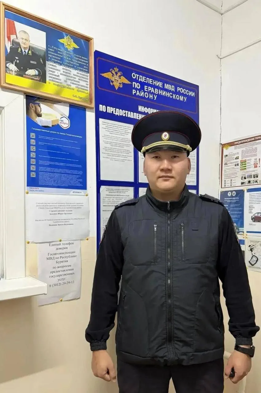 Бурятские полицейские помогли забайкальцам довезти раненого в больницу
