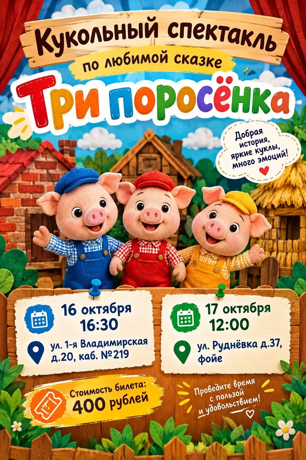 🎭 Кукольный театр — это всегда волшебство! ✨