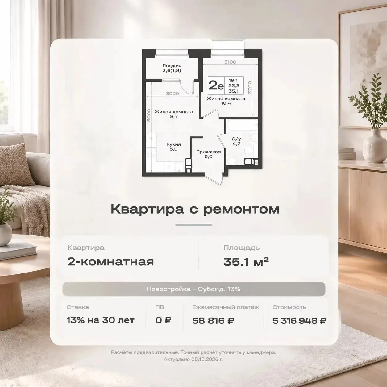 ‼️Ипотека для всех‼️