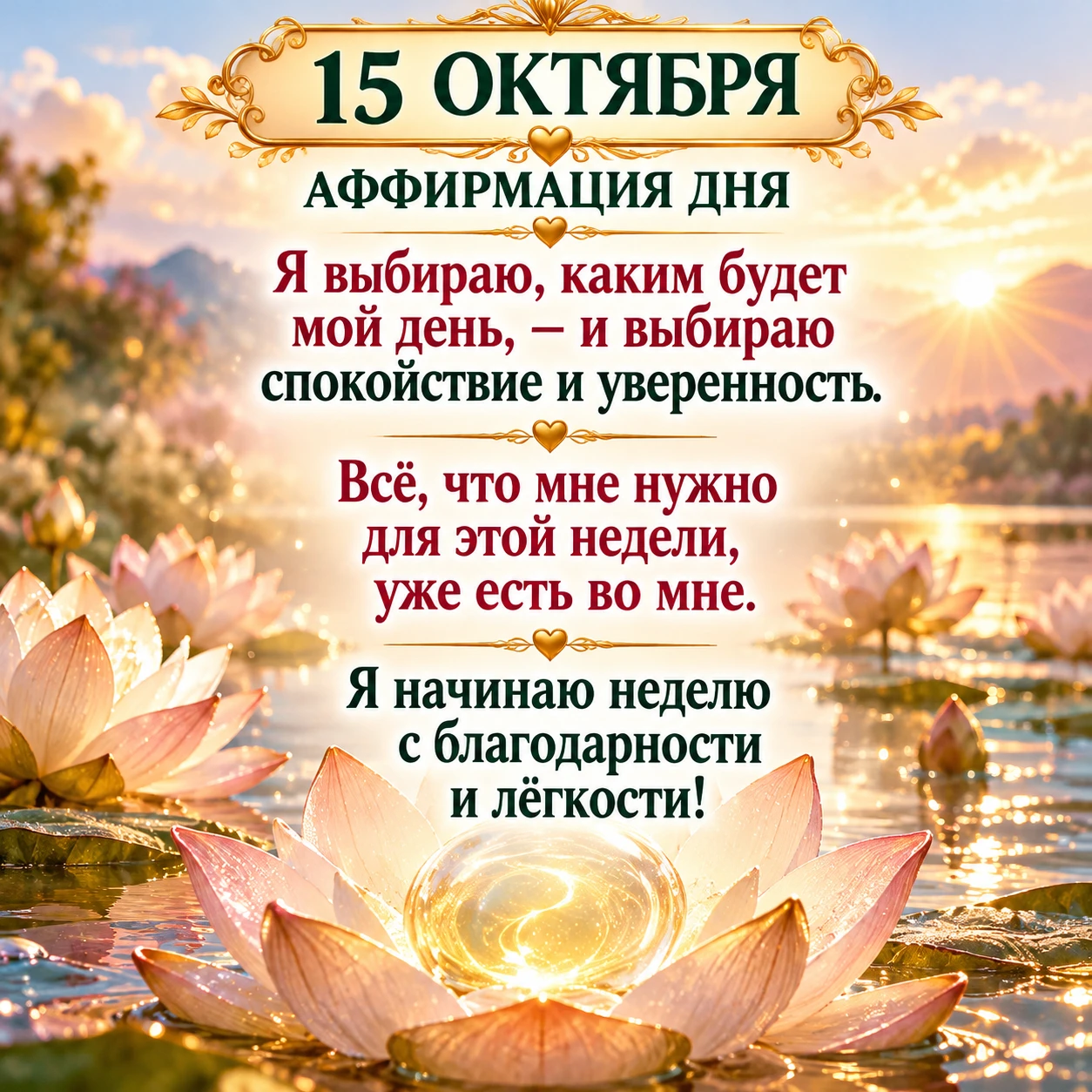 Счастье в дом.