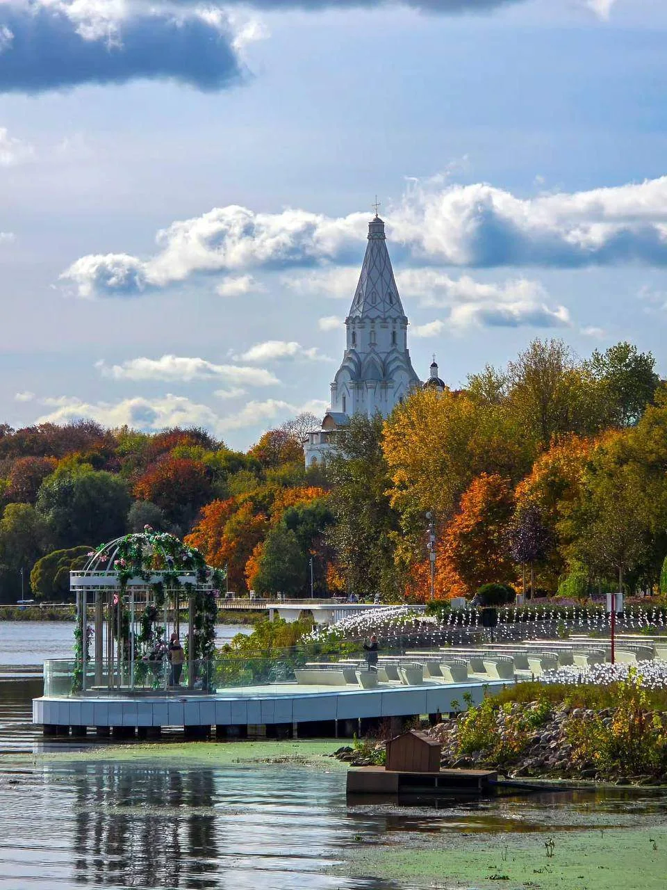 🍁 Осенняя атмосфера в Коломенском.