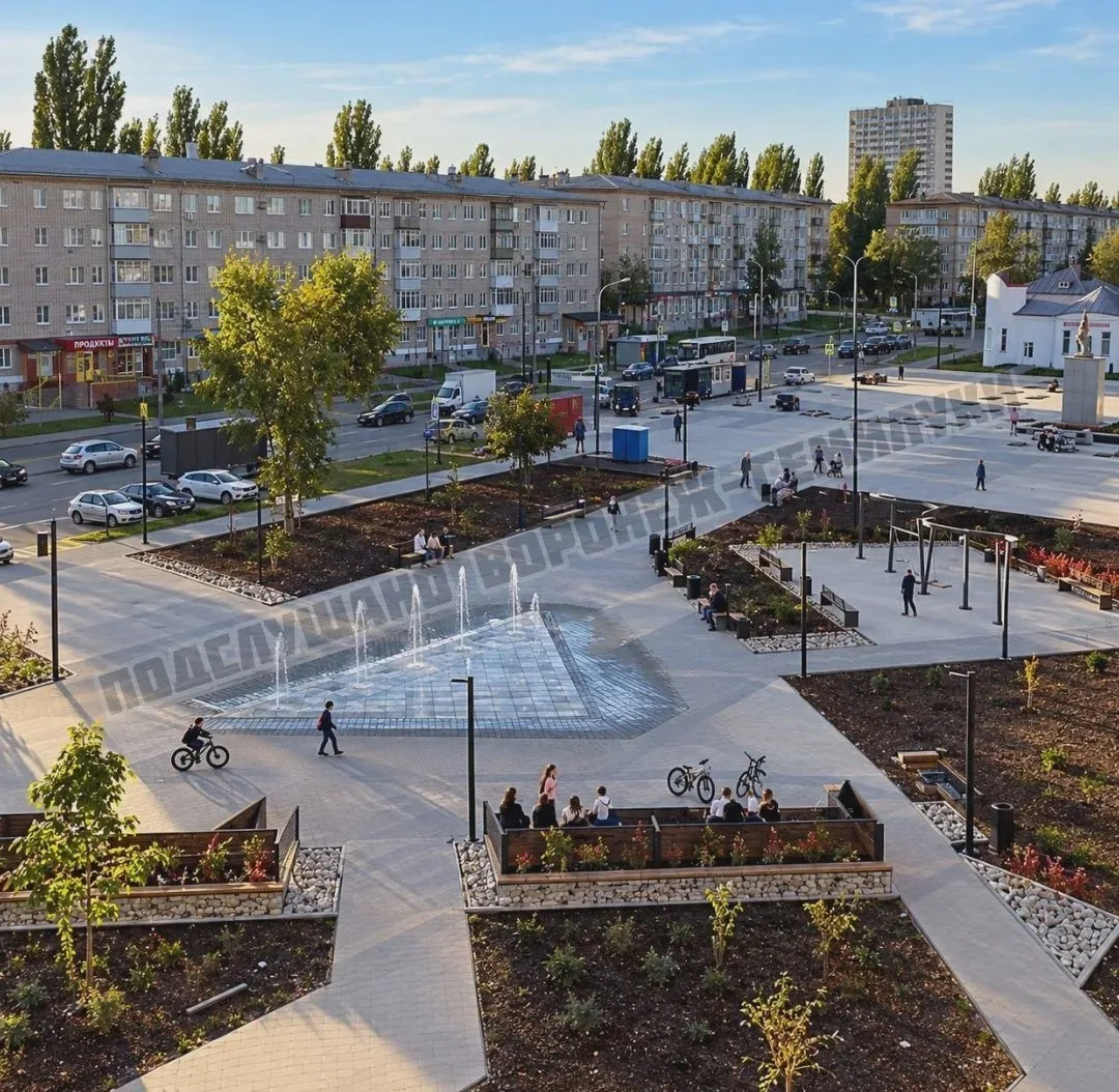 Обновление площади Ленина близится к завершению