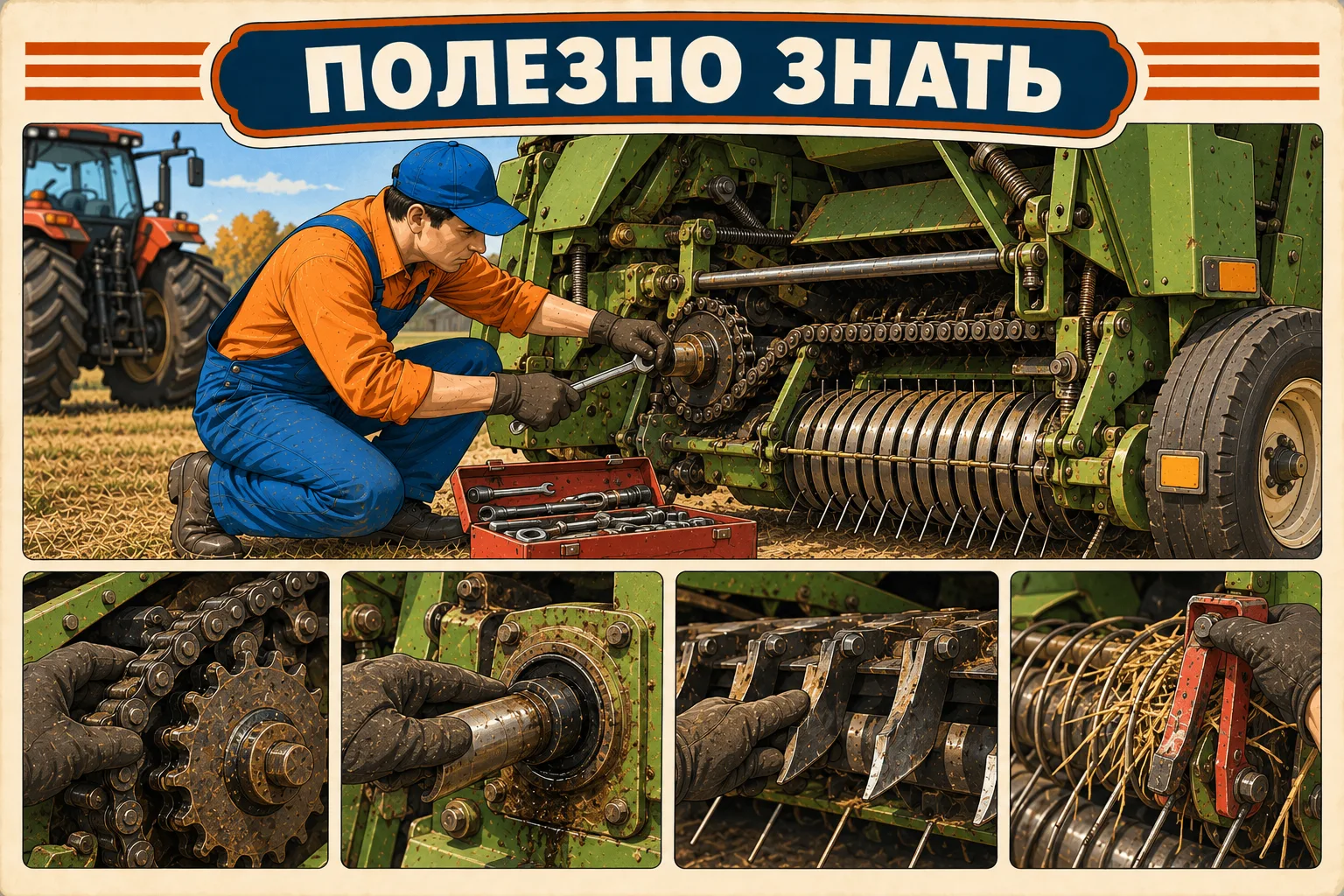 Осенью ремонтируй то, что мешало летом