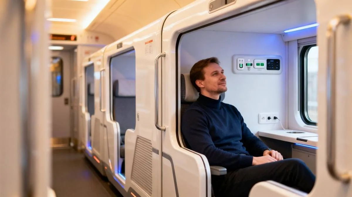 🚉 РЖД разрабатывает новый формат вагонов для тех, кто путешествует в одиночку