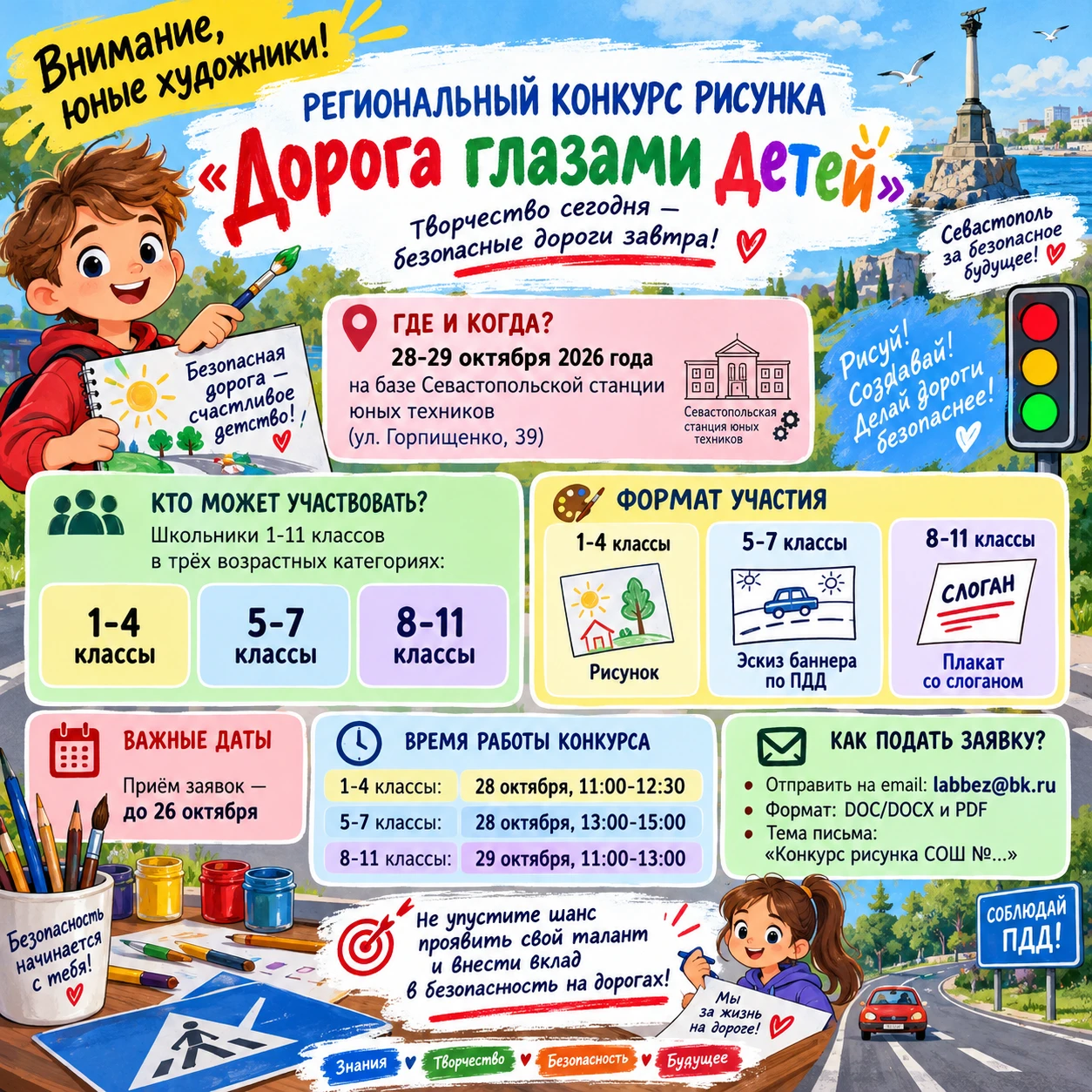 Внимание, юные художники!