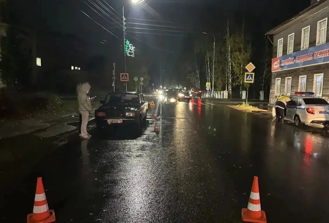 В Великом Устюге водитель ВАЗ сбил девочку на пешеходном переходе