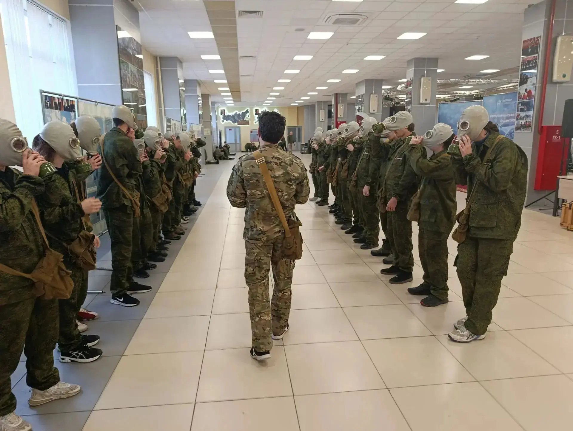 🏫 Военно-полевые сборы для десятиклассников Высокогорского района.