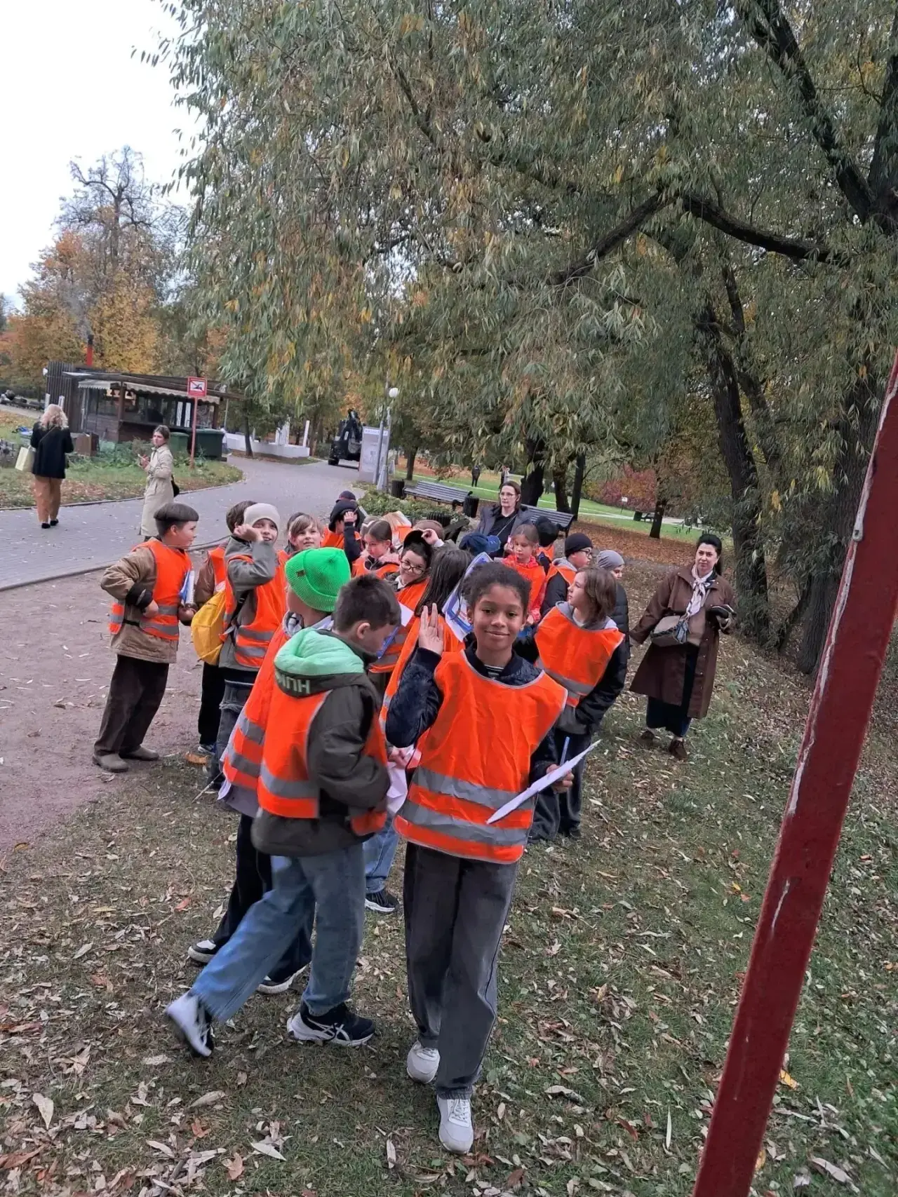 4А побывал на учебной экскурсии в Воронцовском парке 🌳