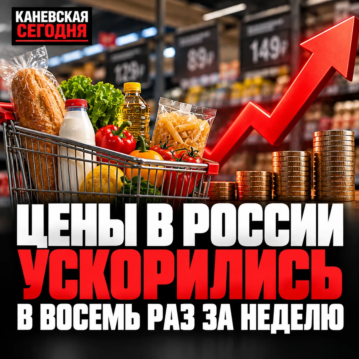 💸 Цены в России резко ускорили рост за неделю
