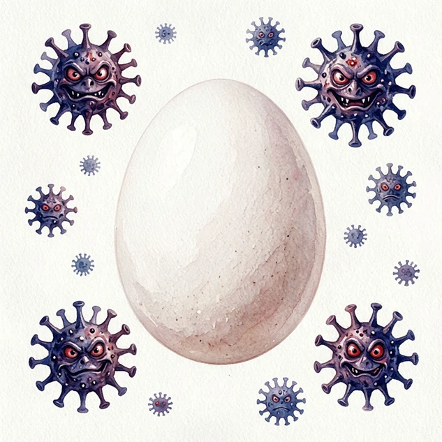 🥚 Всемирный день яйца. Сальмонелла — невидимый враг: где прячется бактерия