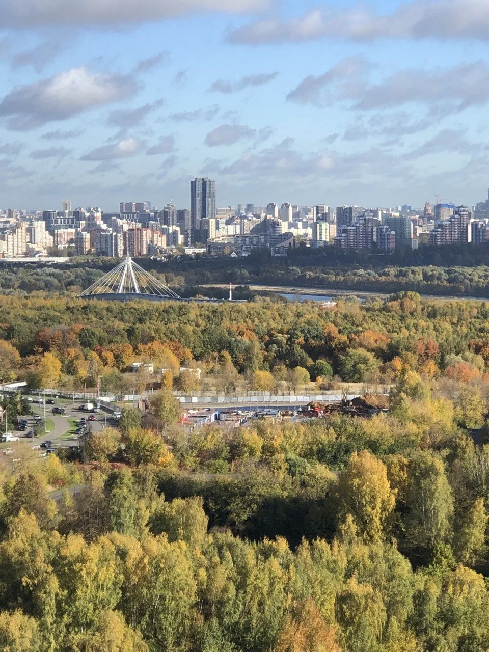 Осень на Крылатских холмах 🍂