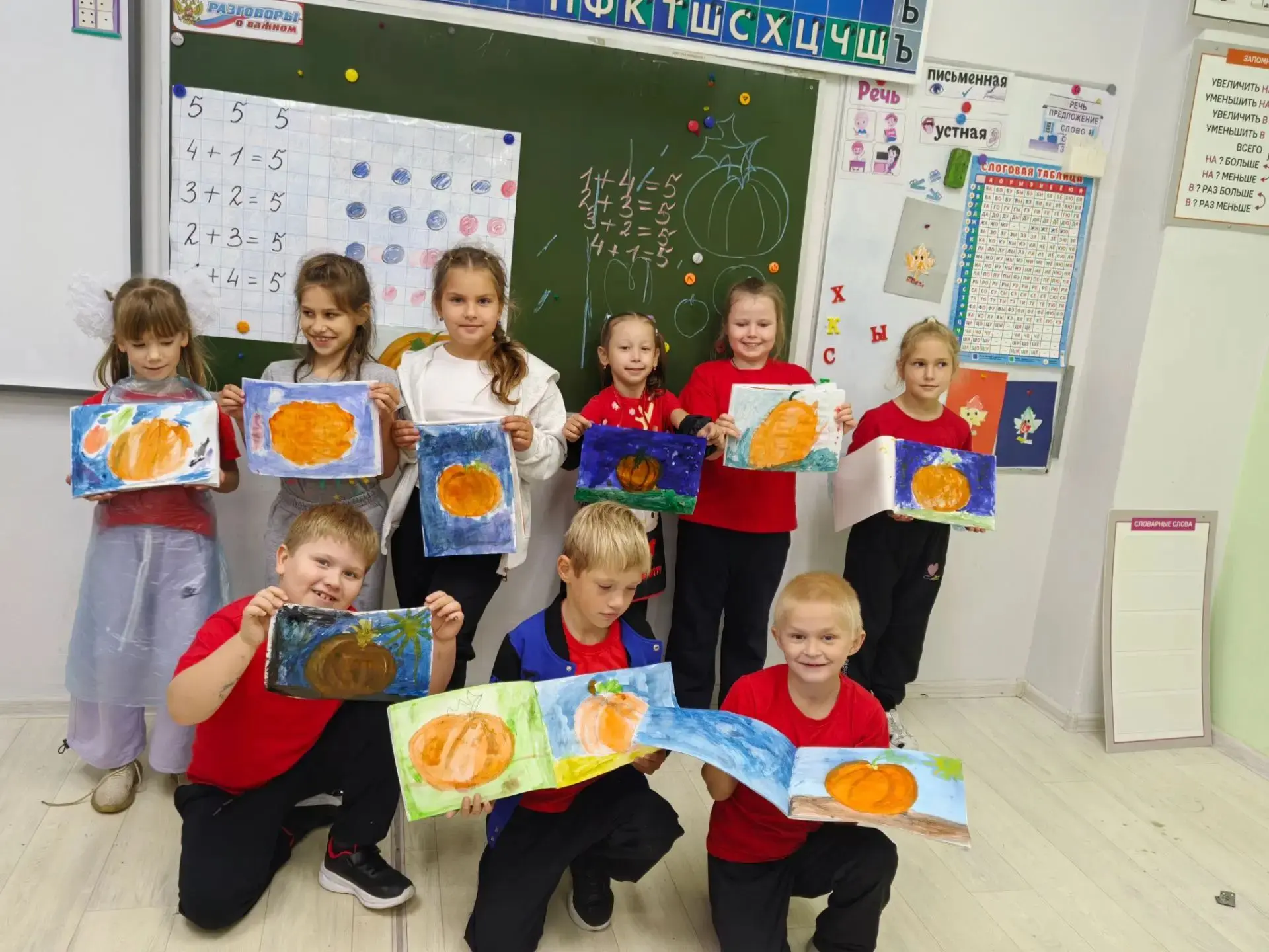 🎃В рамках учебной программы обучающиеся художественной студии выполнили работу на тему...