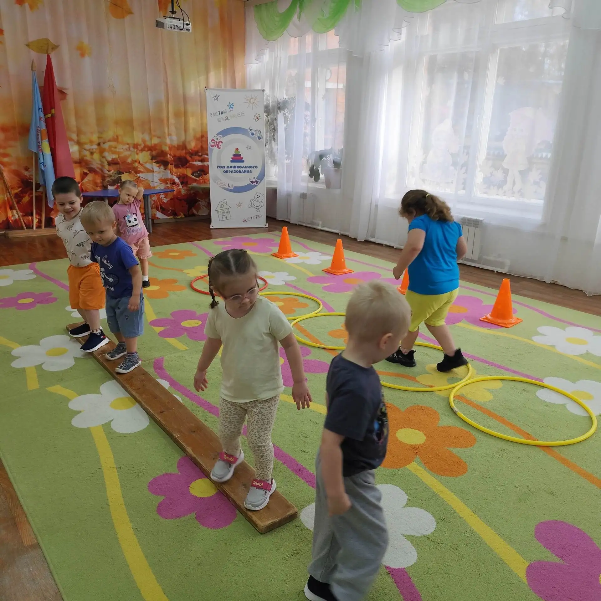 Наши маленькие чемпионы на физкультуре! 🏃‍♂️✨