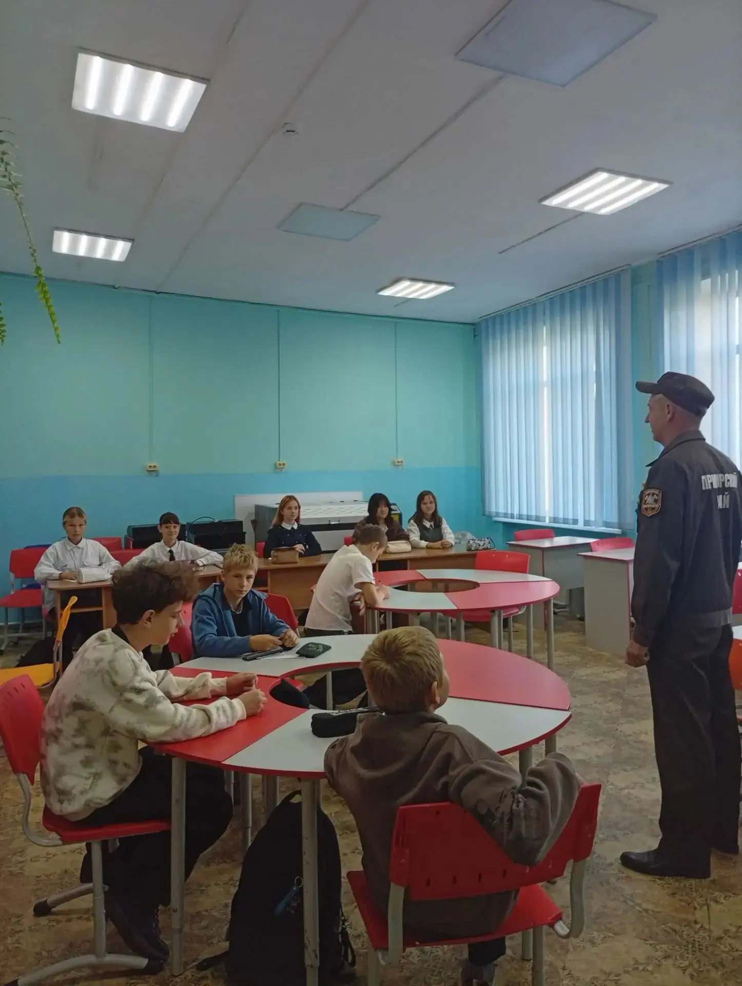 7 октября в МБОУ школе села Гражданка прошли важные мероприятия по культуре безопасност...