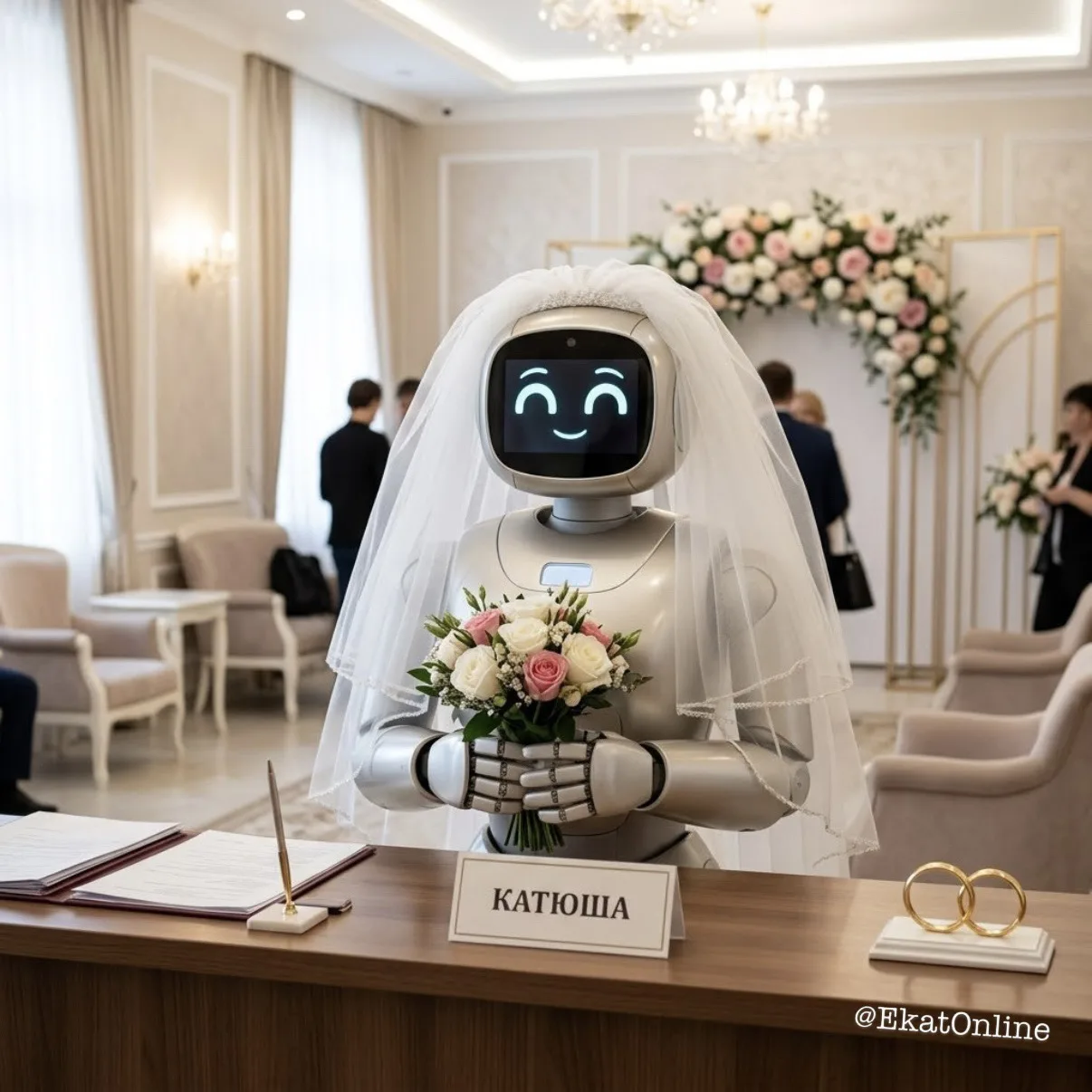 🤖 У свердловского ЗАГСа появилась ИИ-помощница «Катюша»