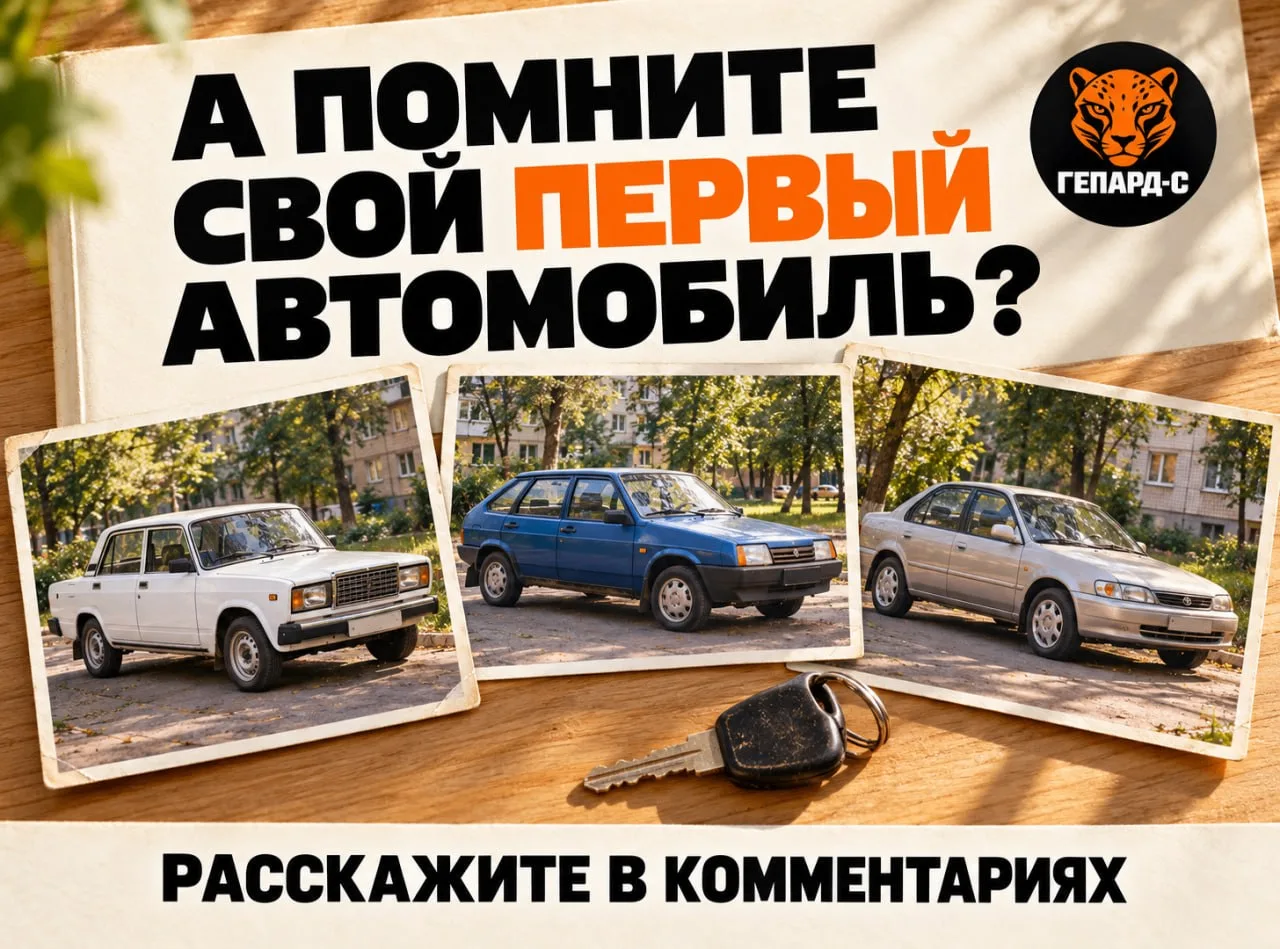🚘 А каким был ваш первый автомобиль?