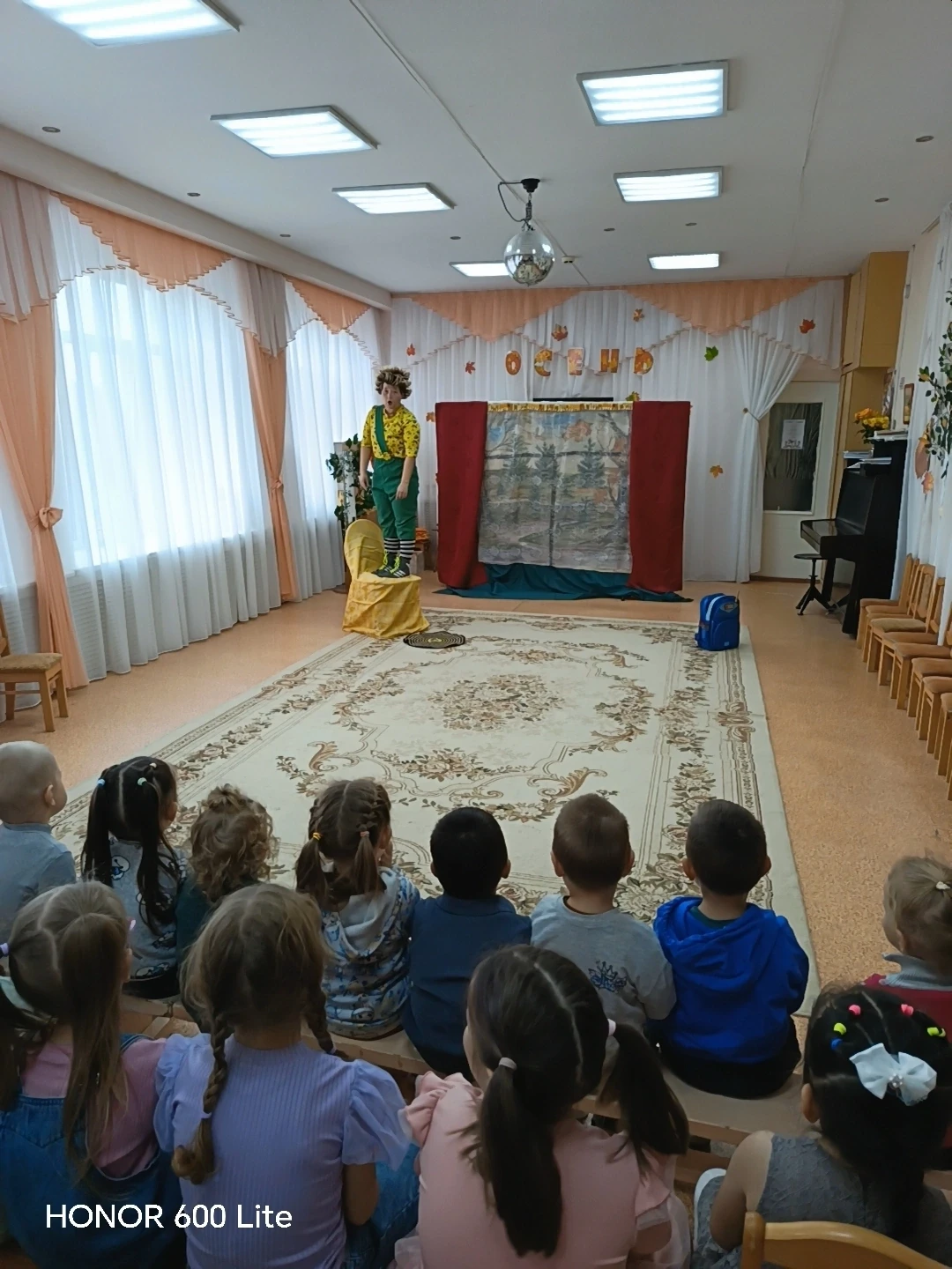 🎭Театр в гостях у дошколят 🎭