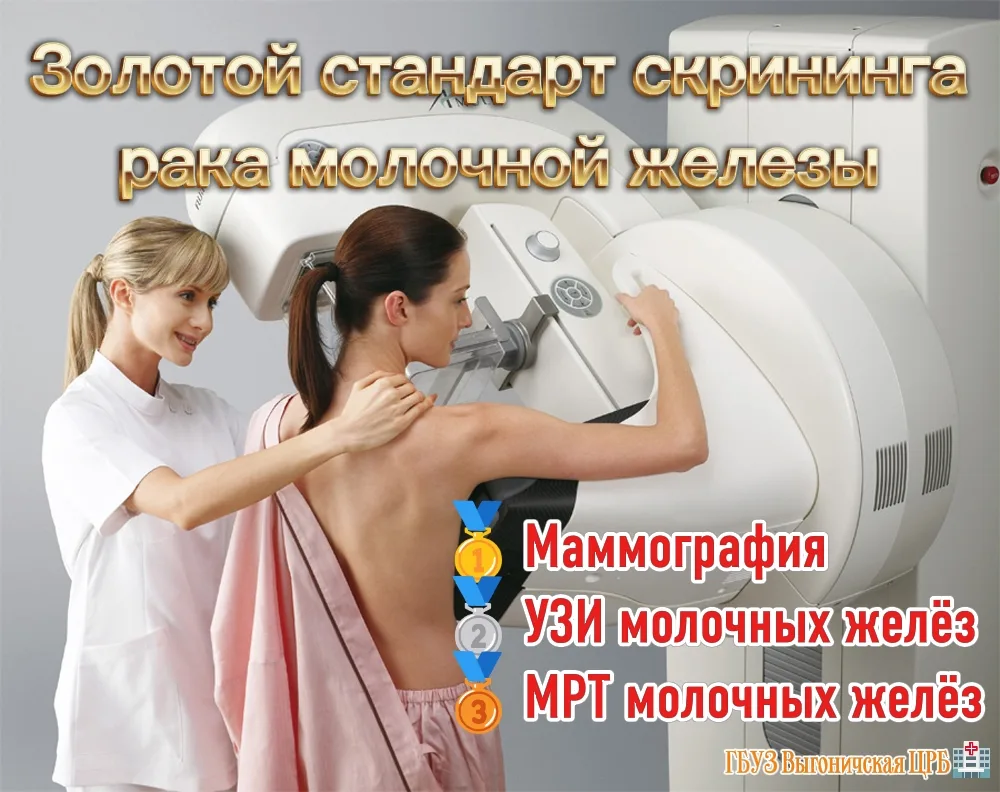 📋 Золотой стандарт: скрининг рака молочной железы