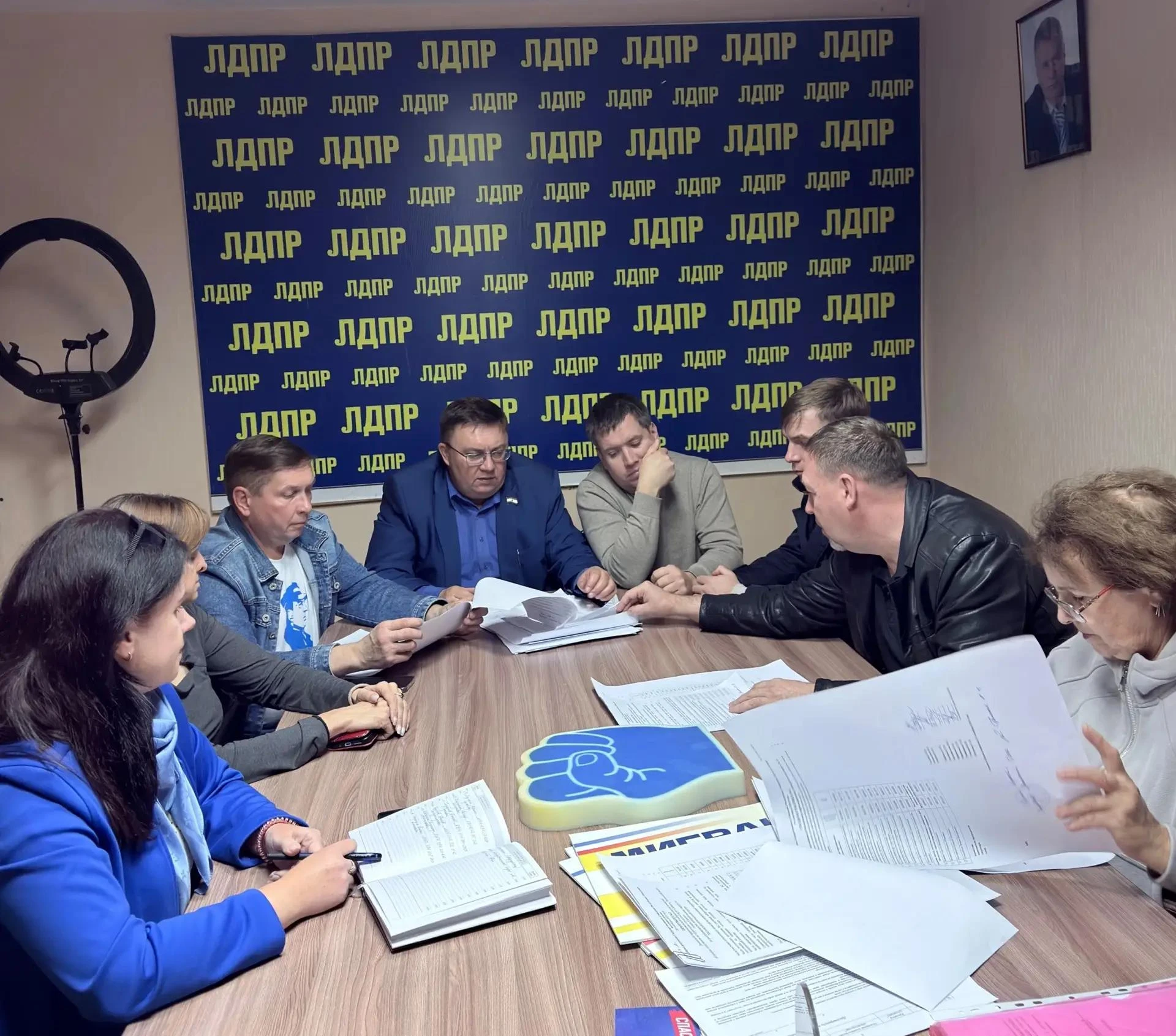 В штаб-квартире Мордовского отделения ЛДПР наметили планы на будущее 👍