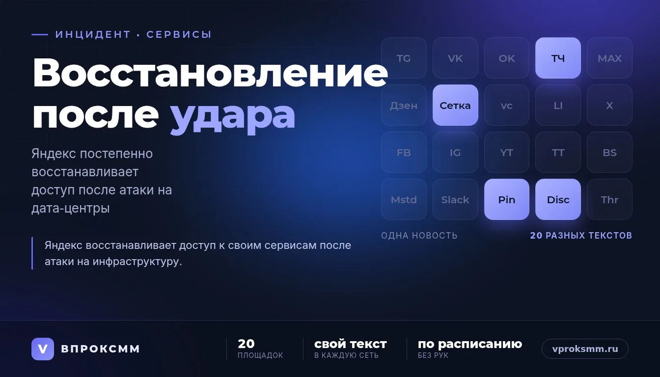 Сбой Яндекса: что делать бизнесу