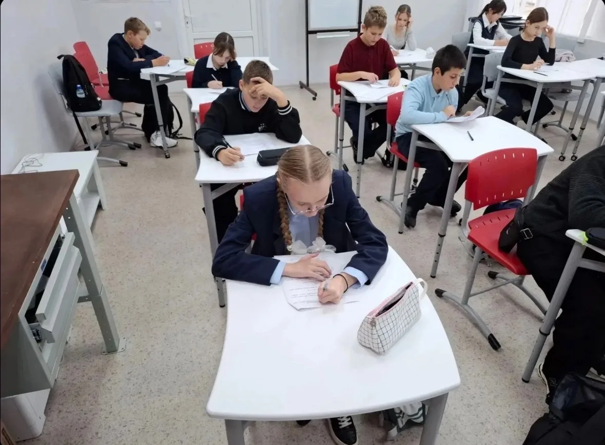 🖊️Великий и могучий: наши ребята на олимпиаде! ✍️