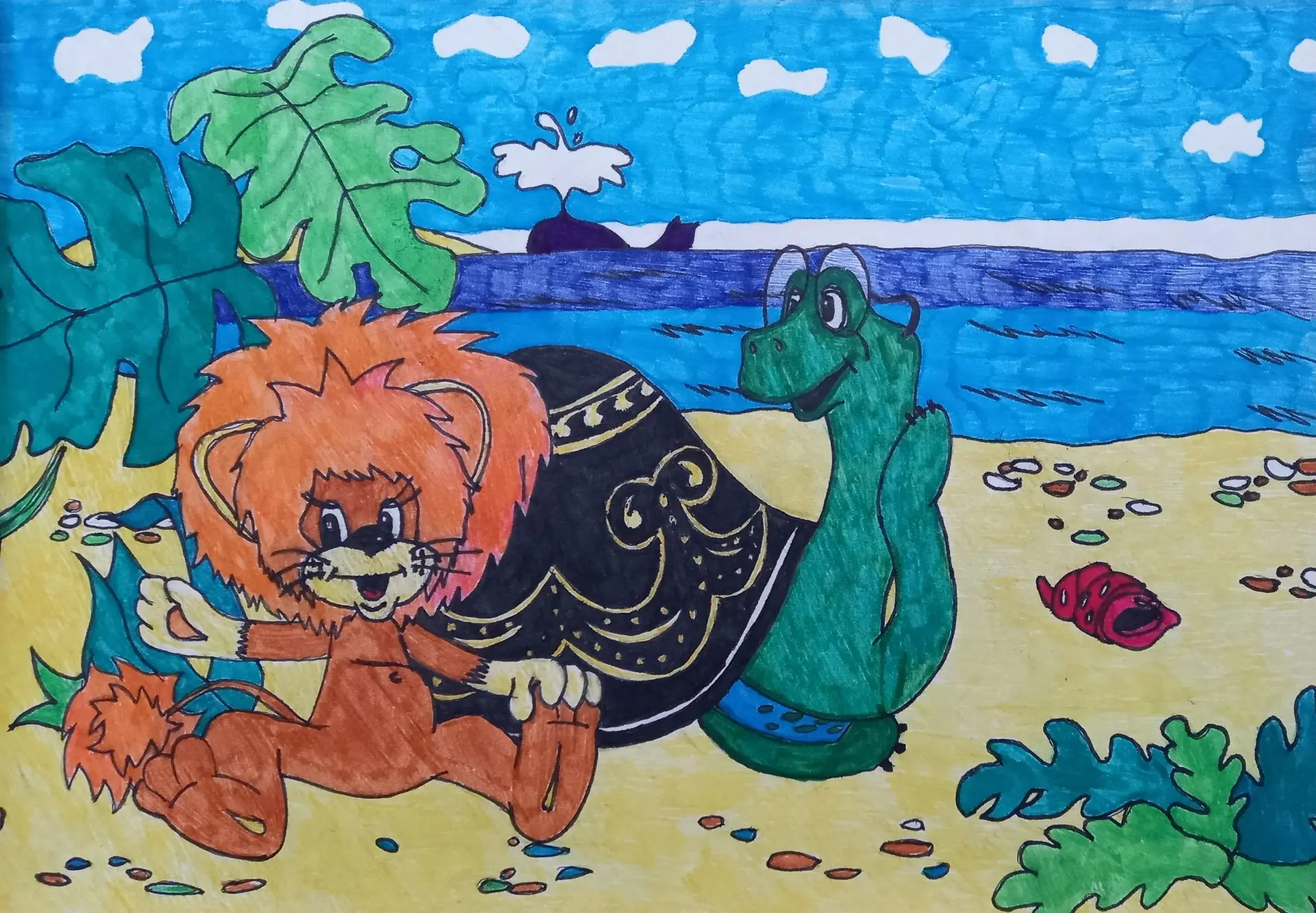 🎨Рисунки из альбома.