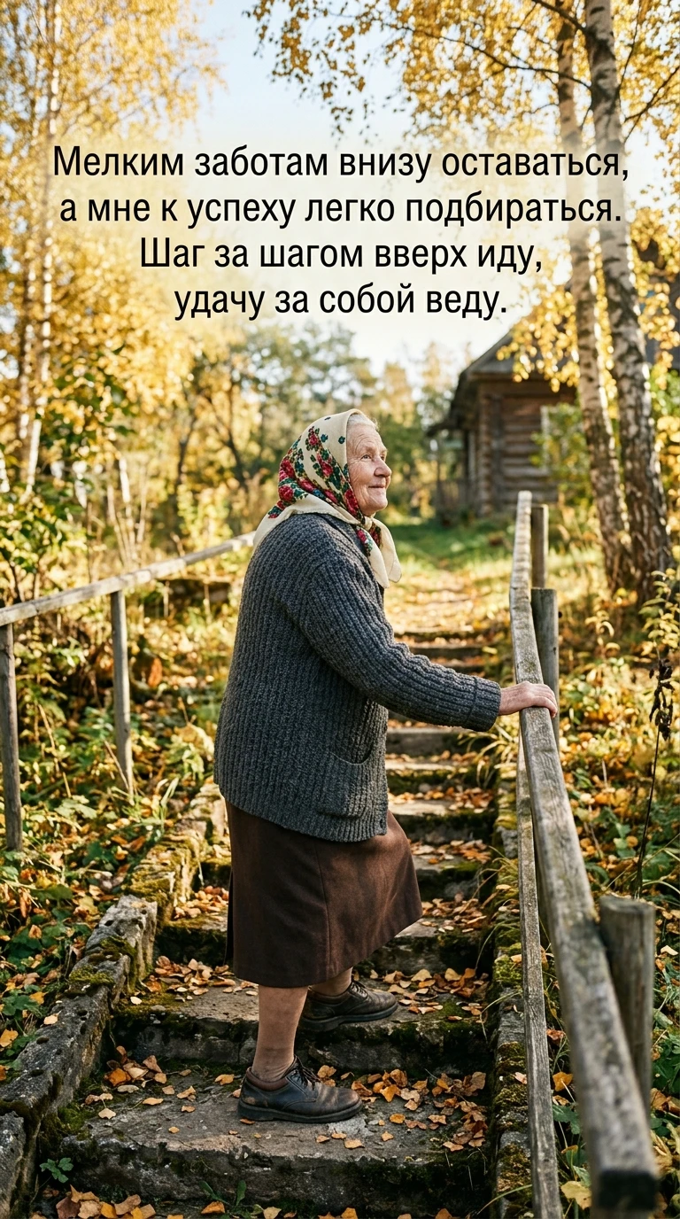 🪜 Шаг наверх: дневной секрет легкого подъема