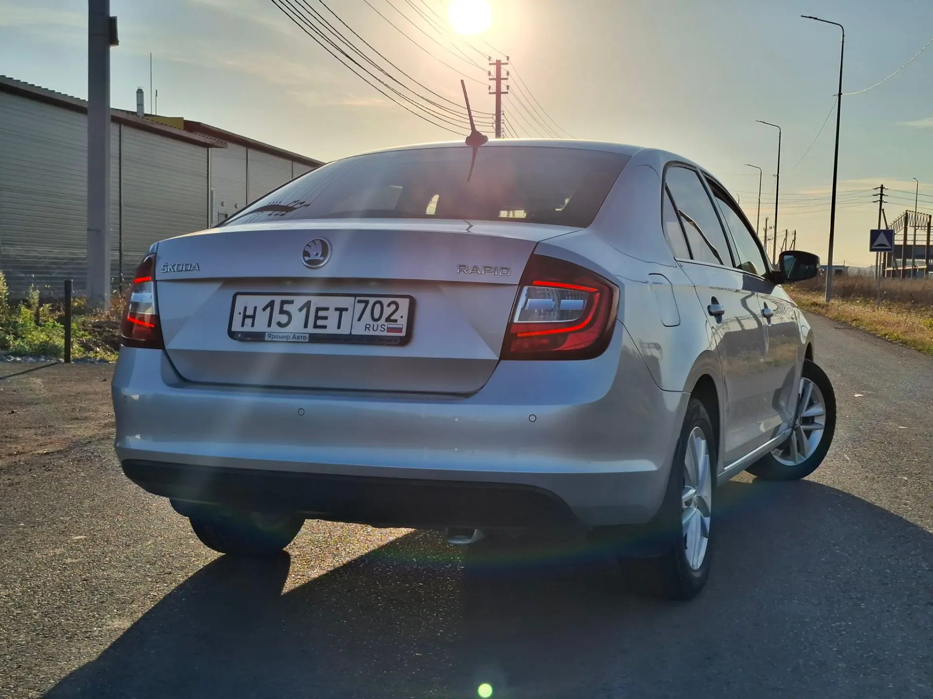 🚗 Марка и модель:Skoda Rapid