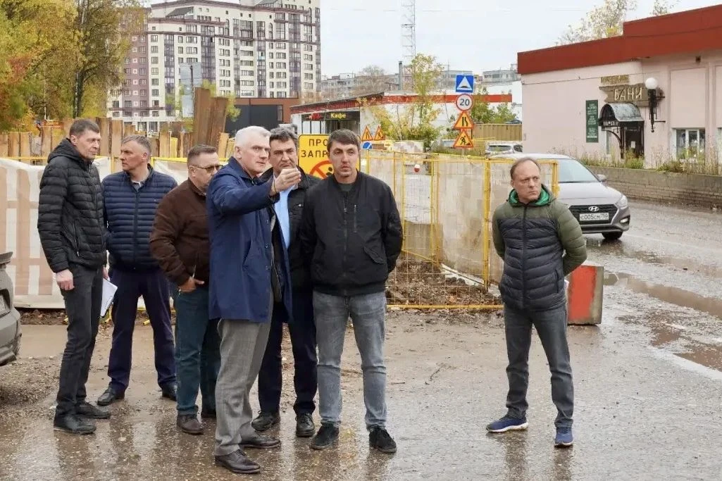 Сегодня прошло выездное совещание на улице Дружбы в Сергиевом Посаде.