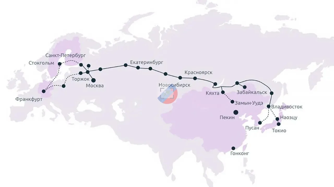 В России запущена мощнейшая линия связи