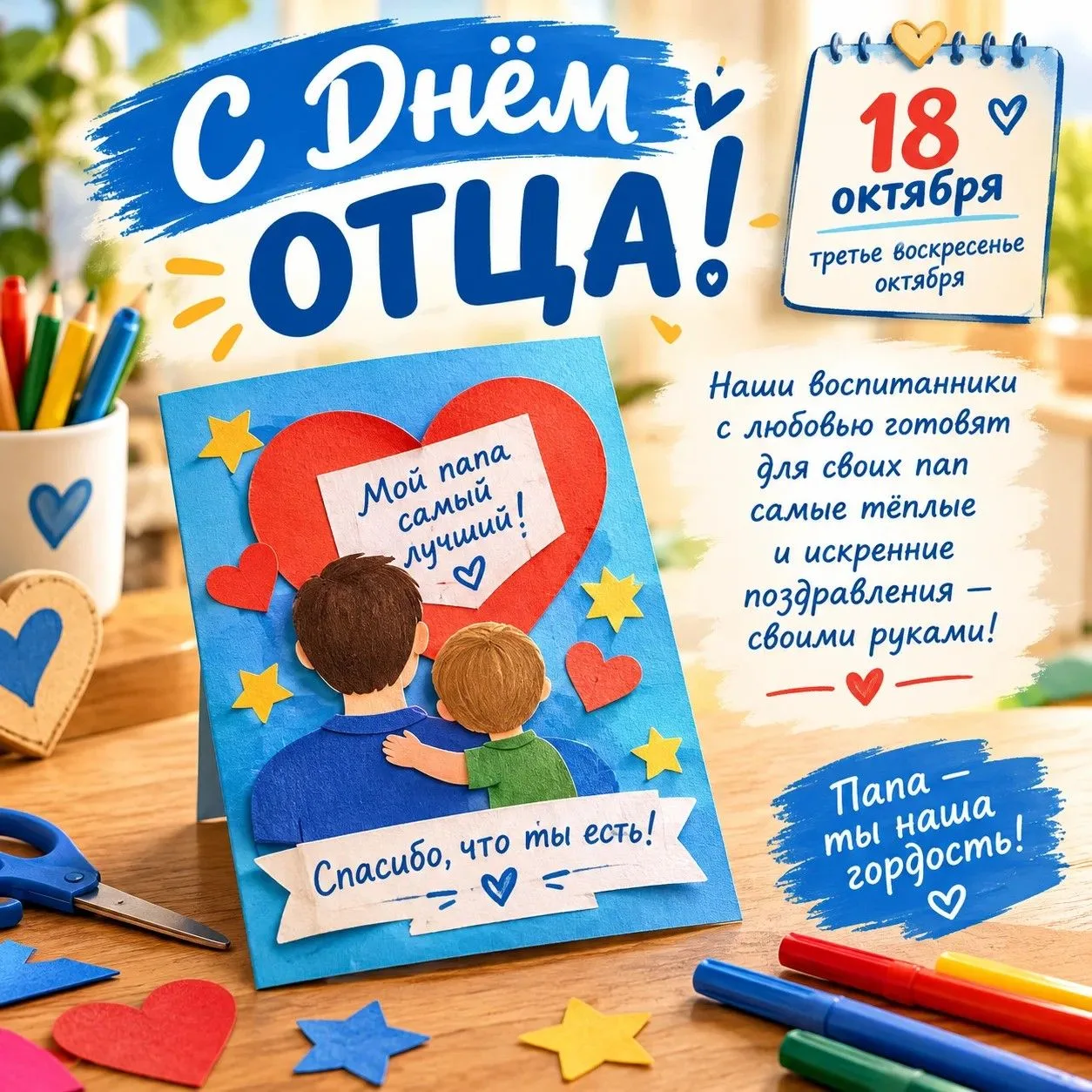 💙 Подарок для самого сильного и любимого!