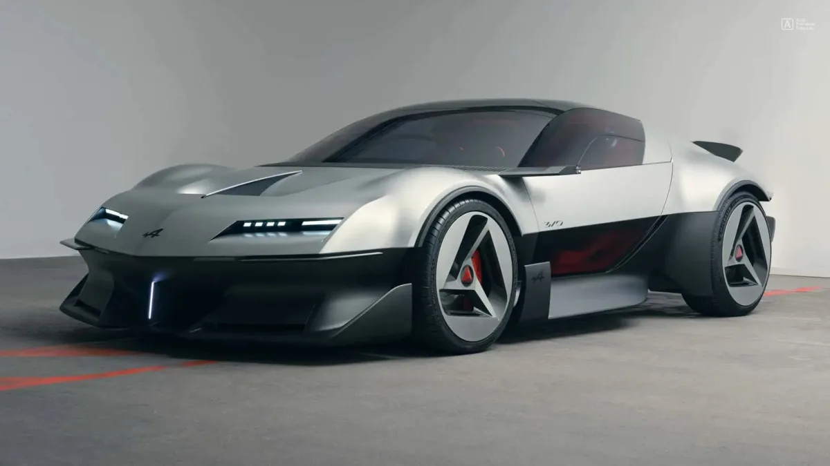 Alpine A310 Vision: французский спорткар будущего с оглядкой на прошлое