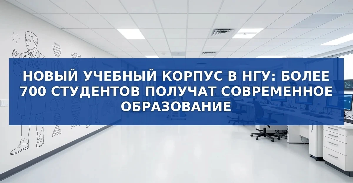 Открытие нового учебного корпуса в НГУ