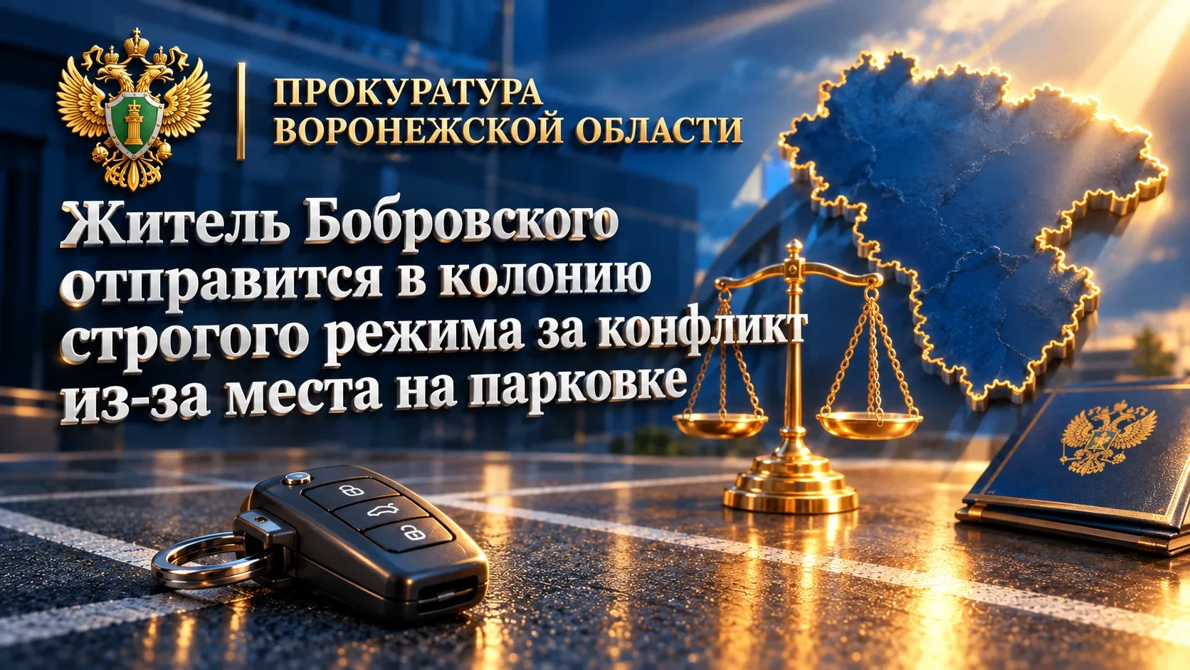 ⚖️ Жителя Бобровского района осудили за конфликт из-за места на парковке