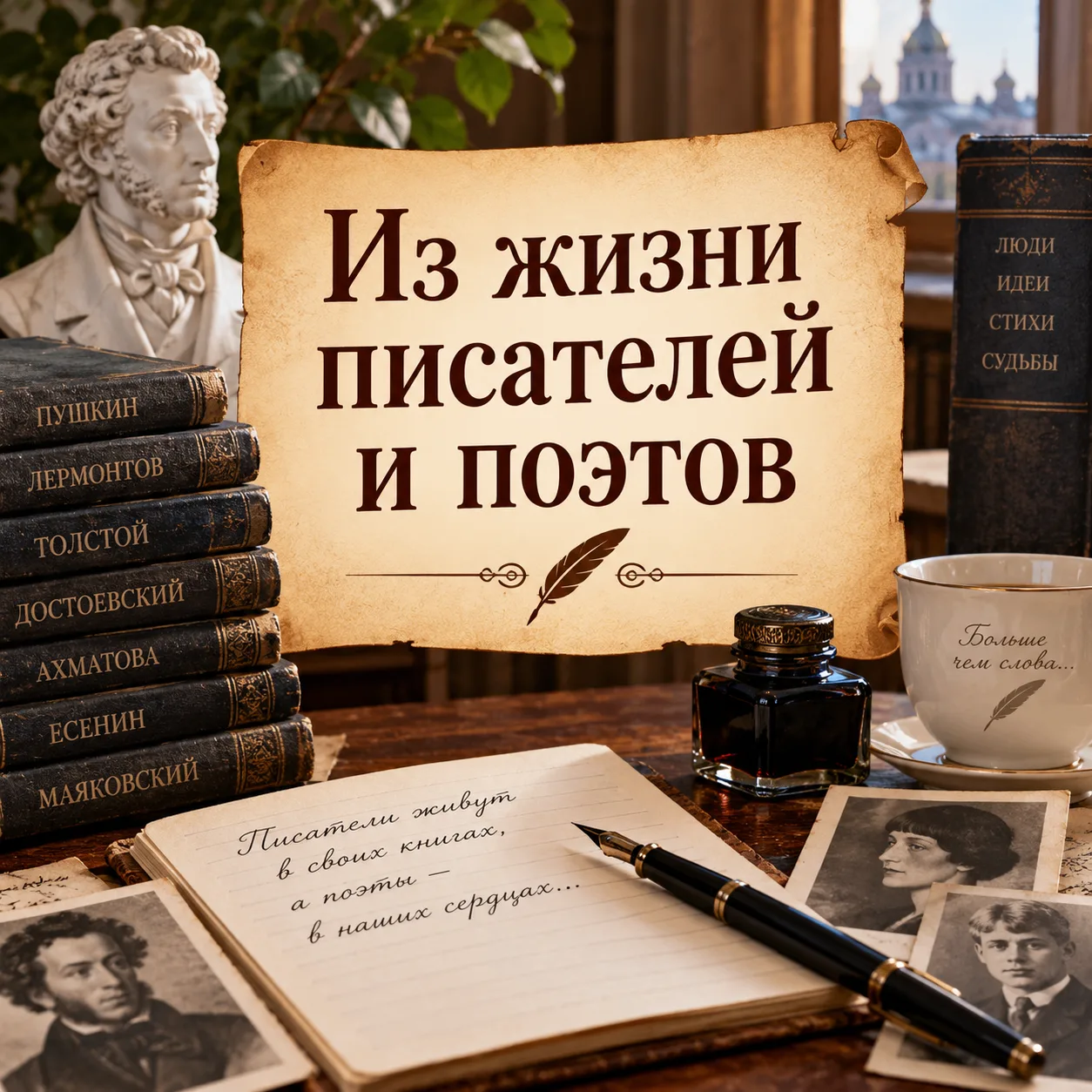 📚 Многие великие писатели не только создавали бессмертные произведения, но и стояли у ...