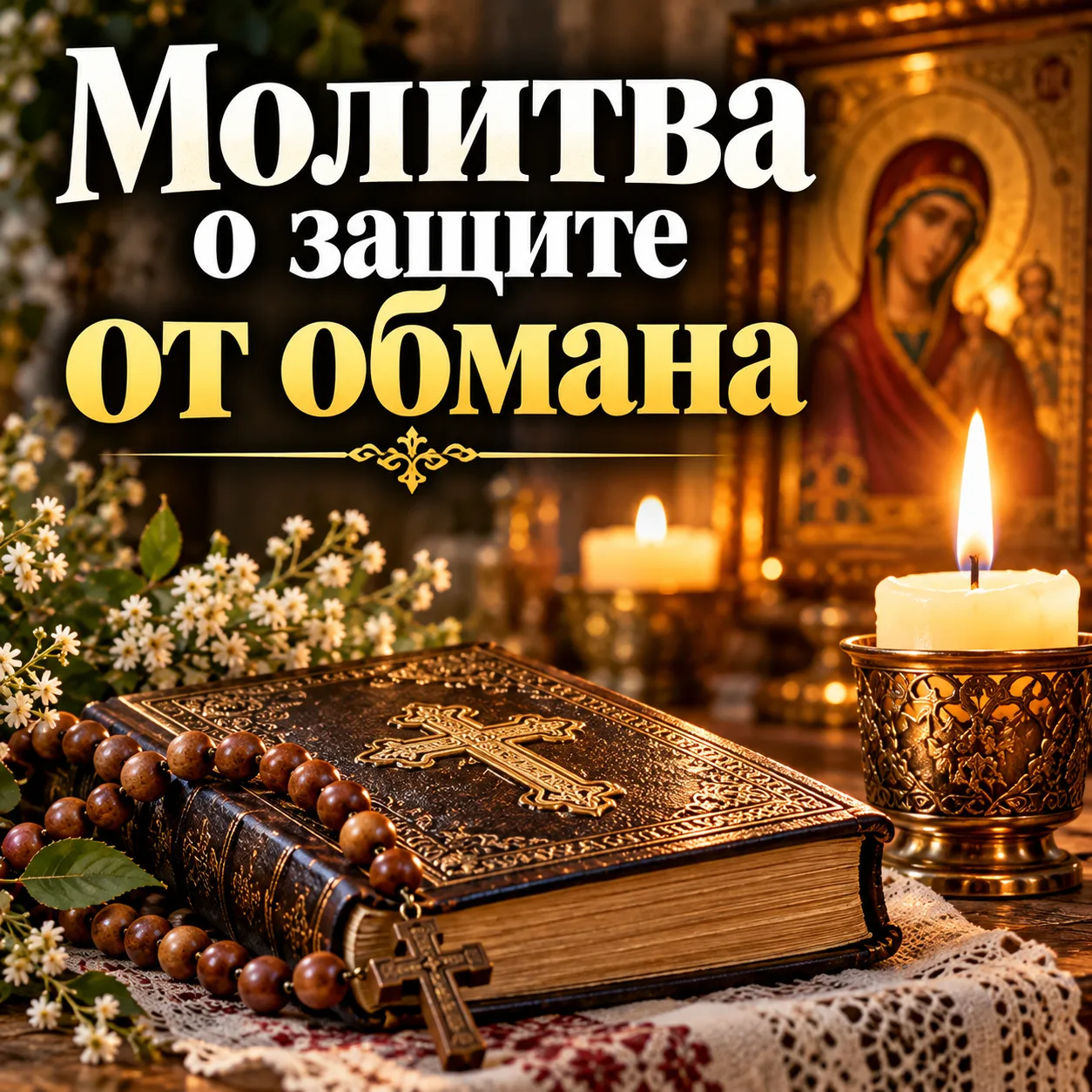 🕊️ Молитва о защите от обмана и лукавства