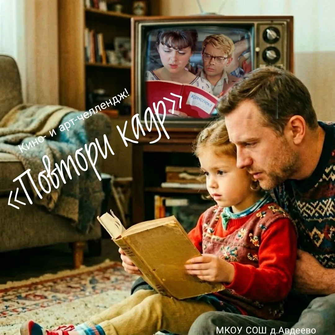 🎬 Внимание, кино- и арт-челлендж! Запускаем выставку «Повтори кадр» ко Дню отца! 🎭👨‍...