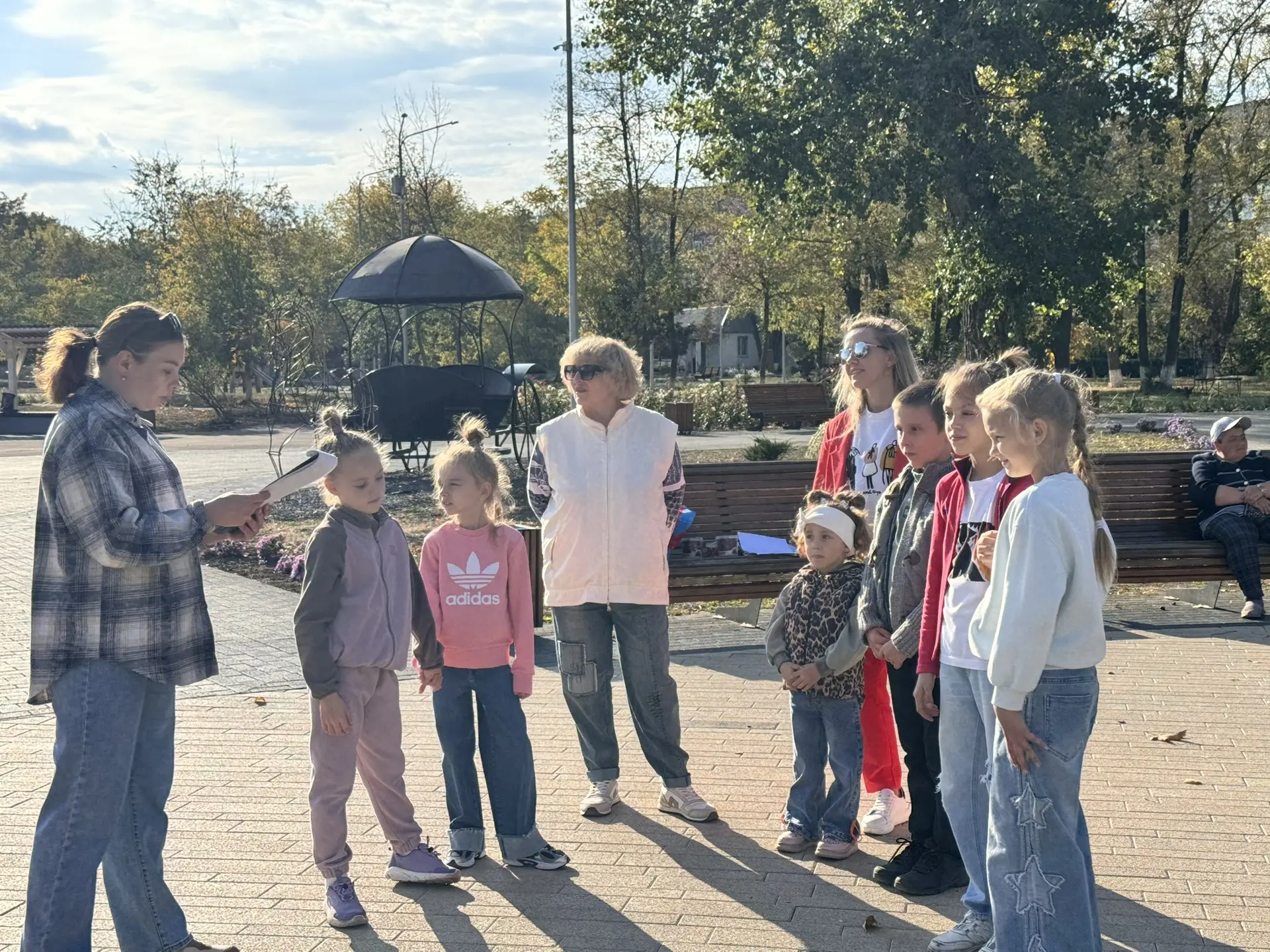 🍂  Десятое октября в парке культуры и отдыха им. «Молодой  гвардии» выдалось по-настоя...