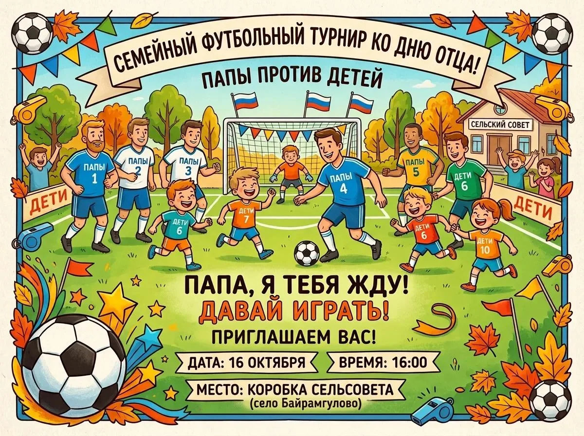 Дорогие папы нашей школы, очень ждём встречи с вами!