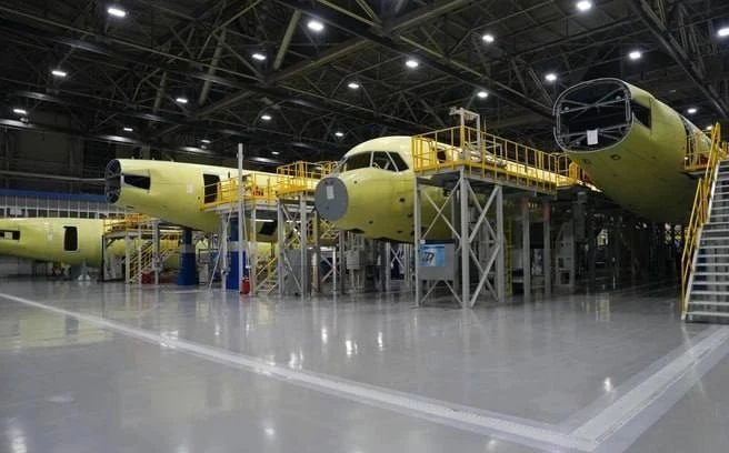 18 серийных МС-21 готовят к передаче «Аэрофлоту» в Иркутске