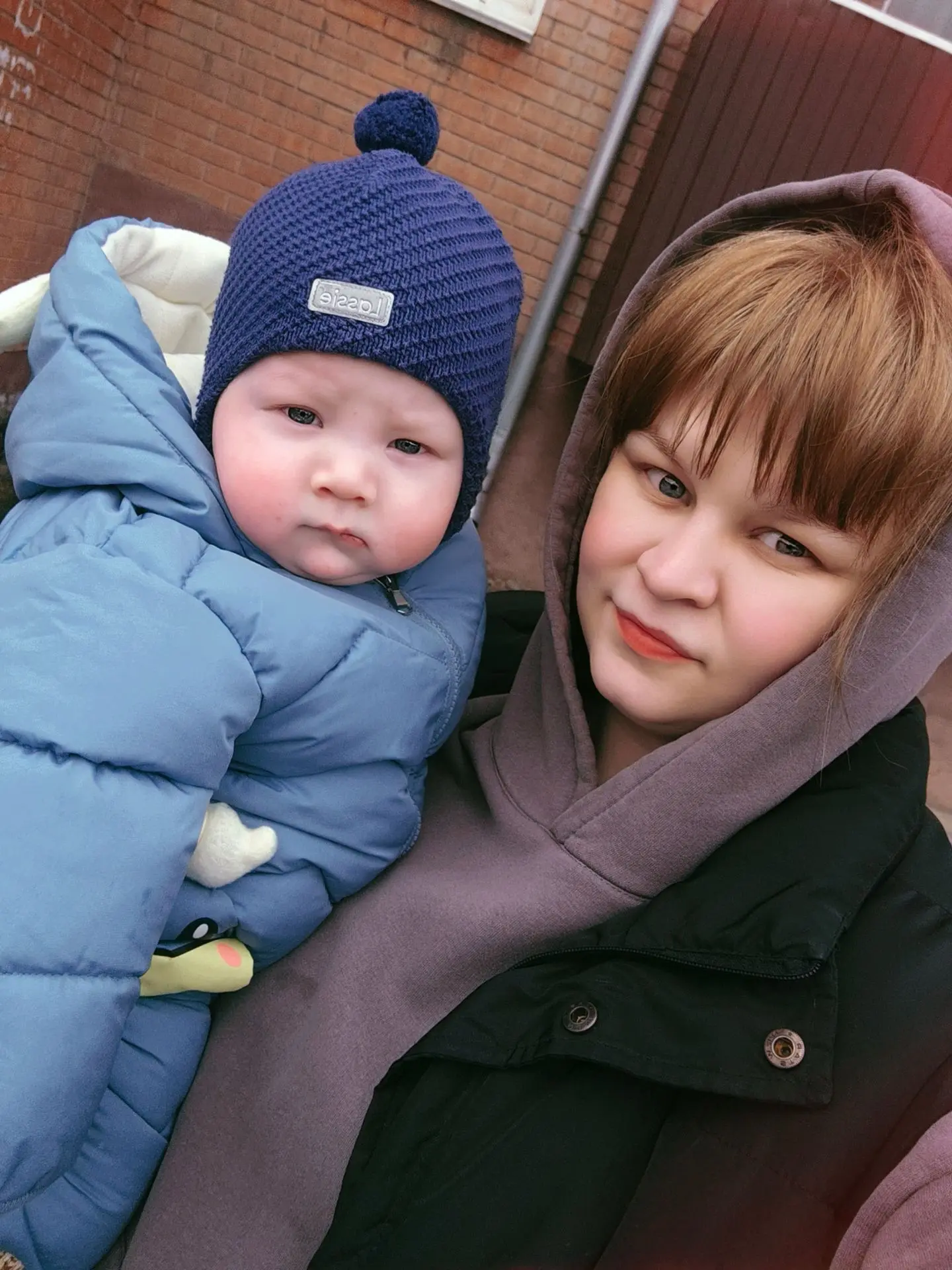 Первое знакомство со снегом ⛄