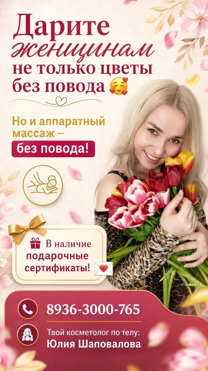 🌸 Дарите женщинам не только цветы! 🌸