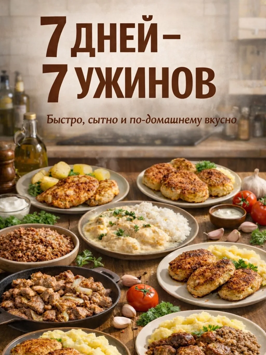 7 дней — 7 ужинов 🍽️