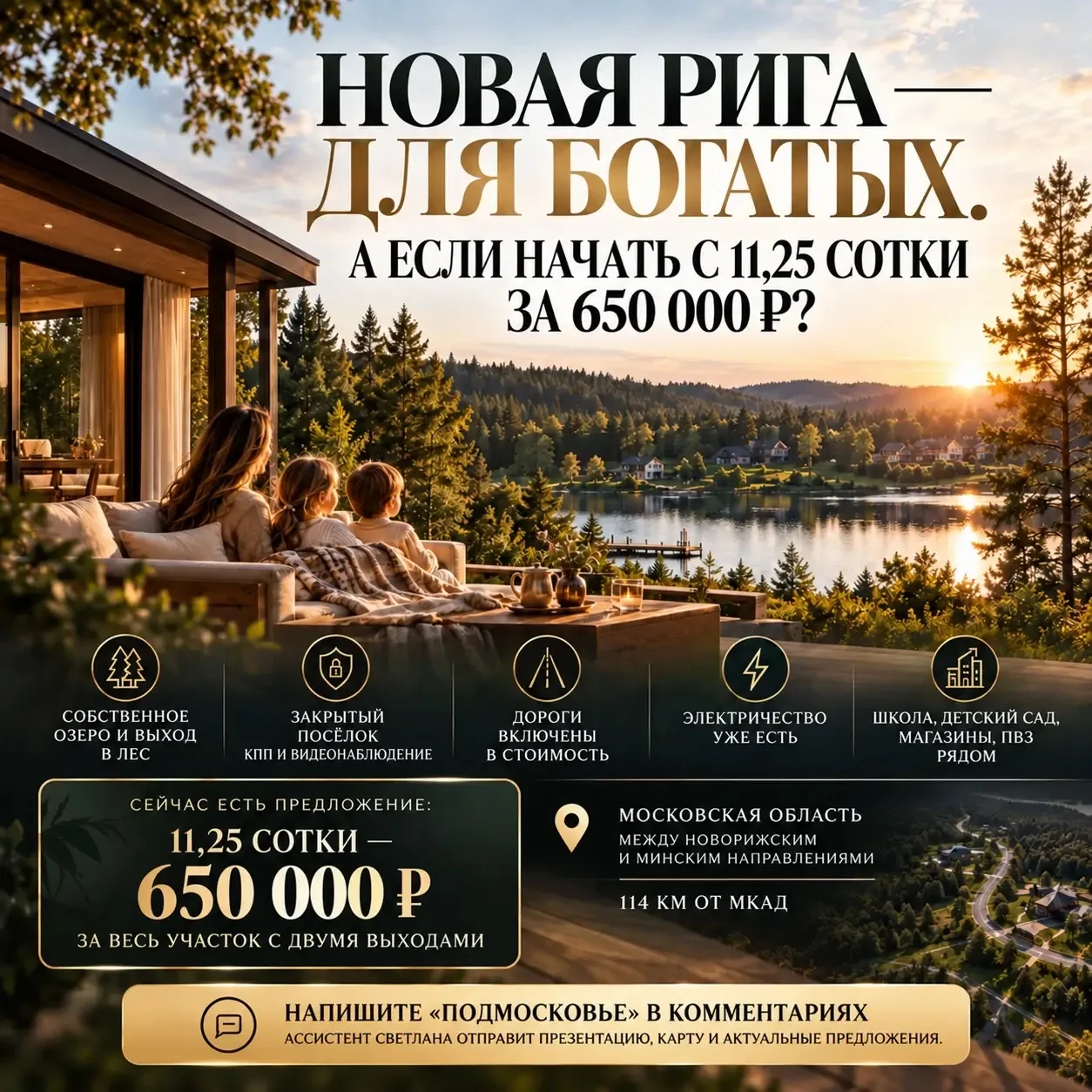 НОВАЯ РИГА — ДЛЯ БОГАТЫХ ?