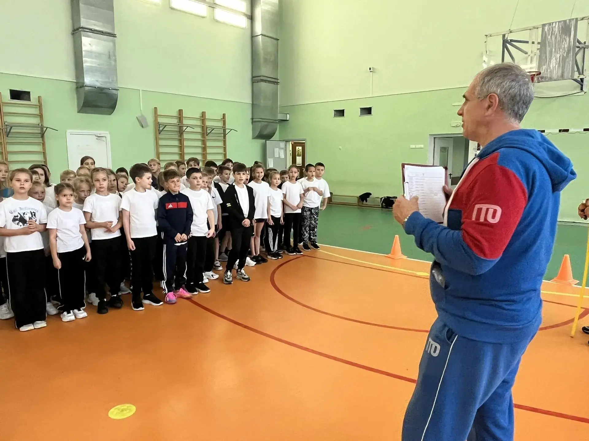В школе № 26 прошёл большой спортивный праздник — приём нормативов ГТО! 🎉