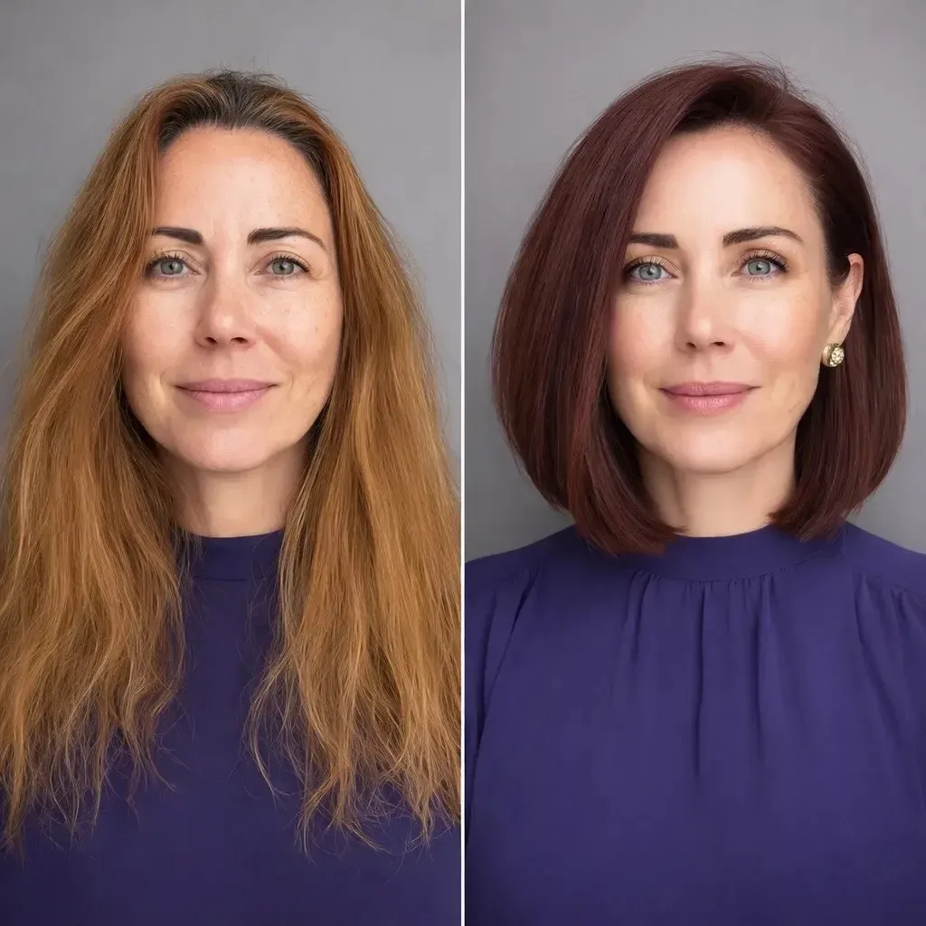 💇‍♀️Рубрика ДО/ПОСЛЕ голосуем девочки