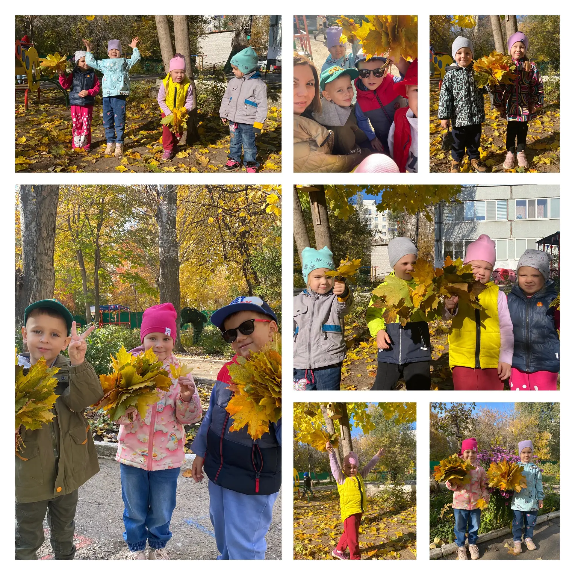 🍁 Листопад, смех и счастливые глаза — вот она, настоящая осенняя магия! 🍂